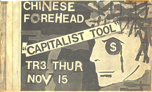 Chinese Forehead  TR3 "Capitalist Tool" poster